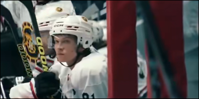 Ilya Rozanov sur le banc de l'&eacute;quipe des visiteurs